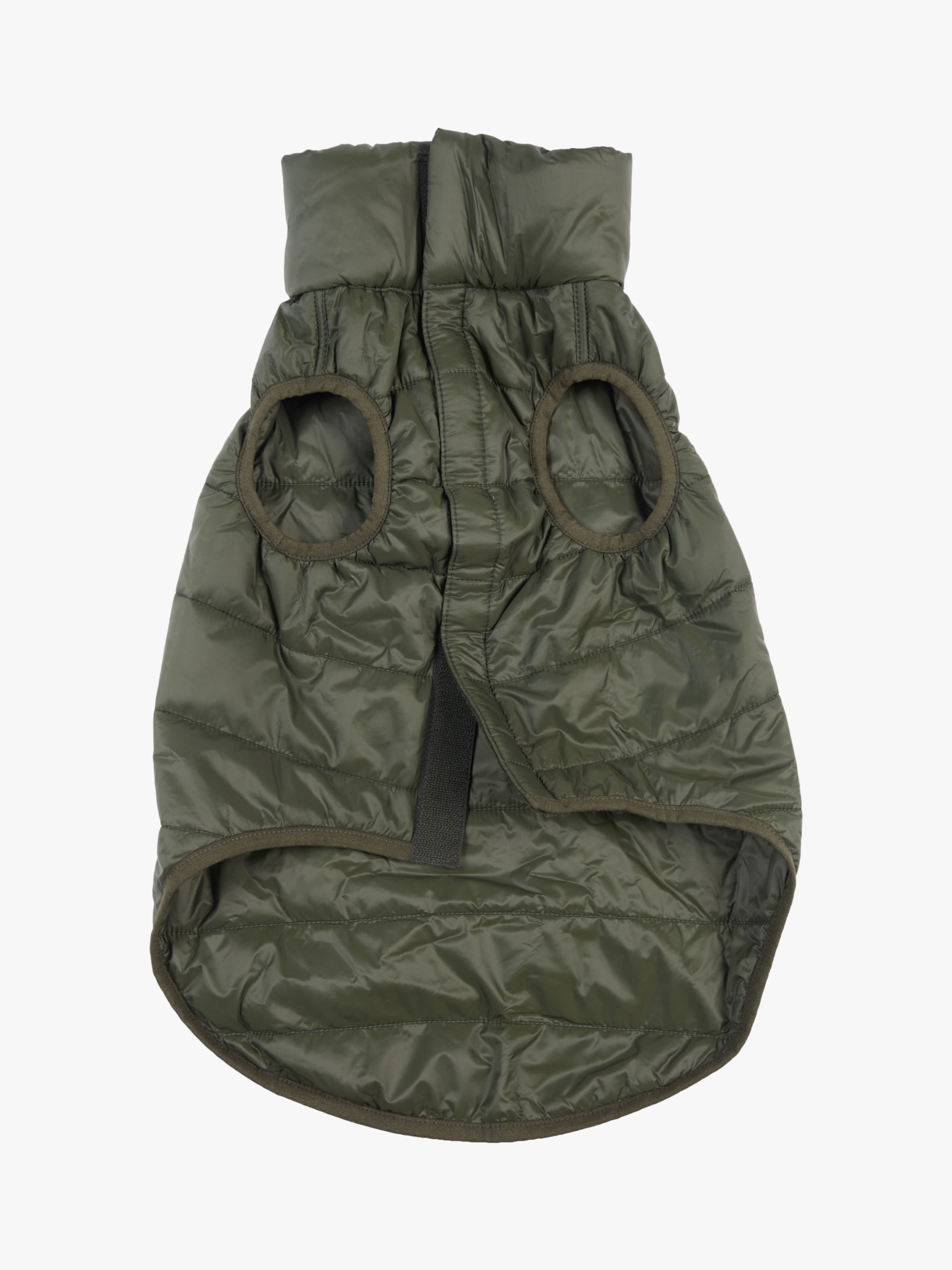 barbour quilted dog coat olive