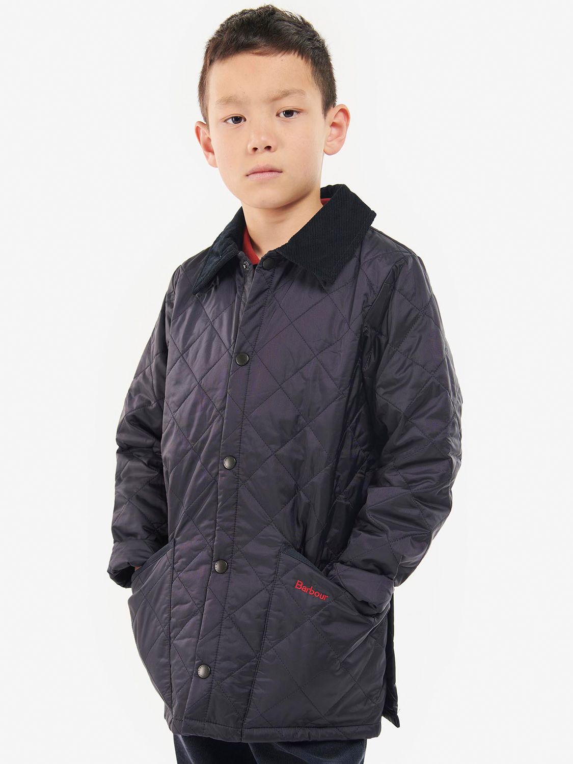 Barbour Kids' Liddesdale Quilted Jacket, Navy
