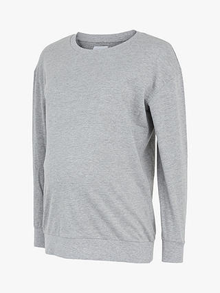 Mamalicious Chalina Maternity Sweatshirt, Grey