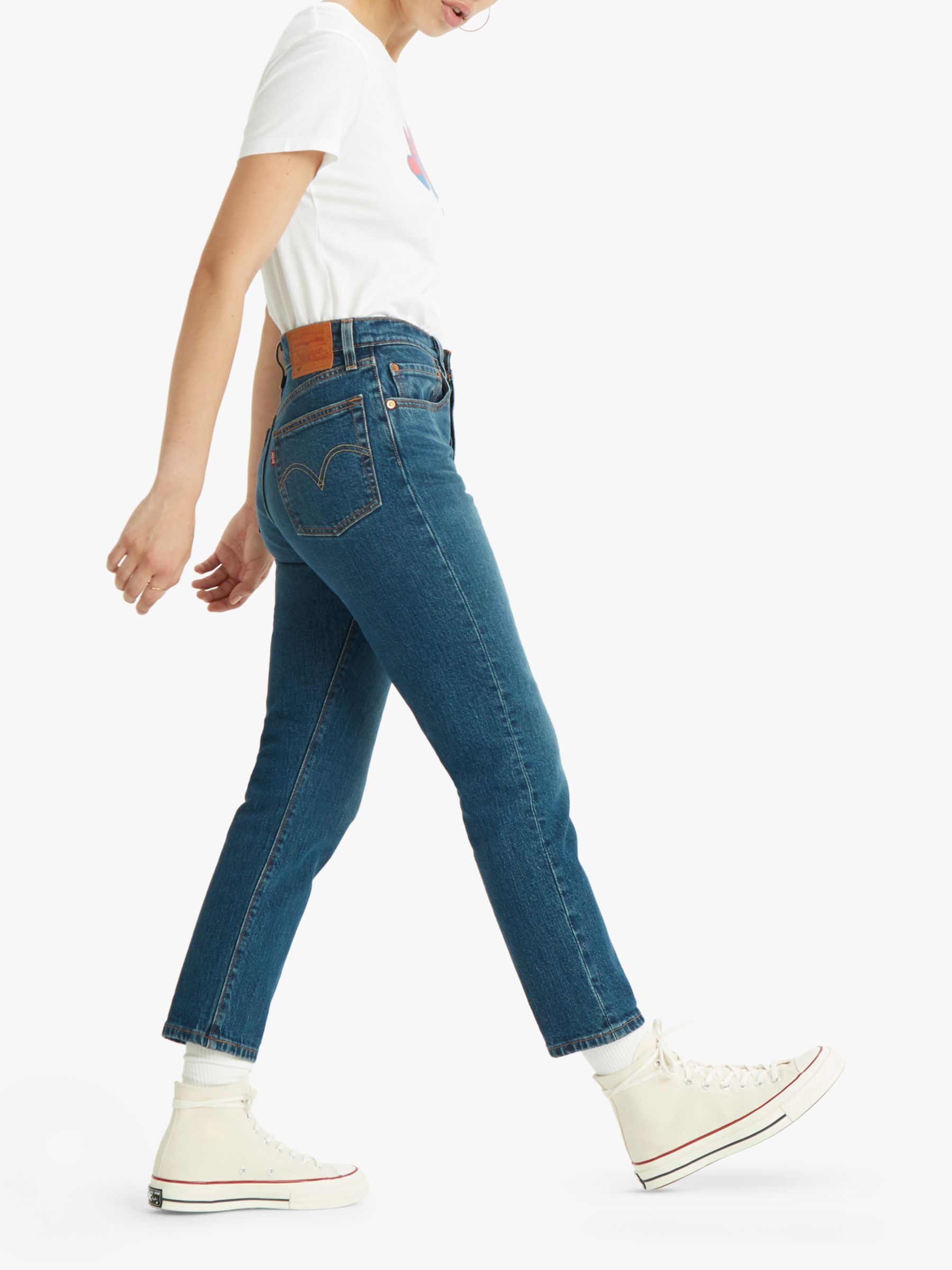 levi's cropped jeans 501