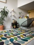 Orla Kiely Linear Stem Rug, Kingfisher