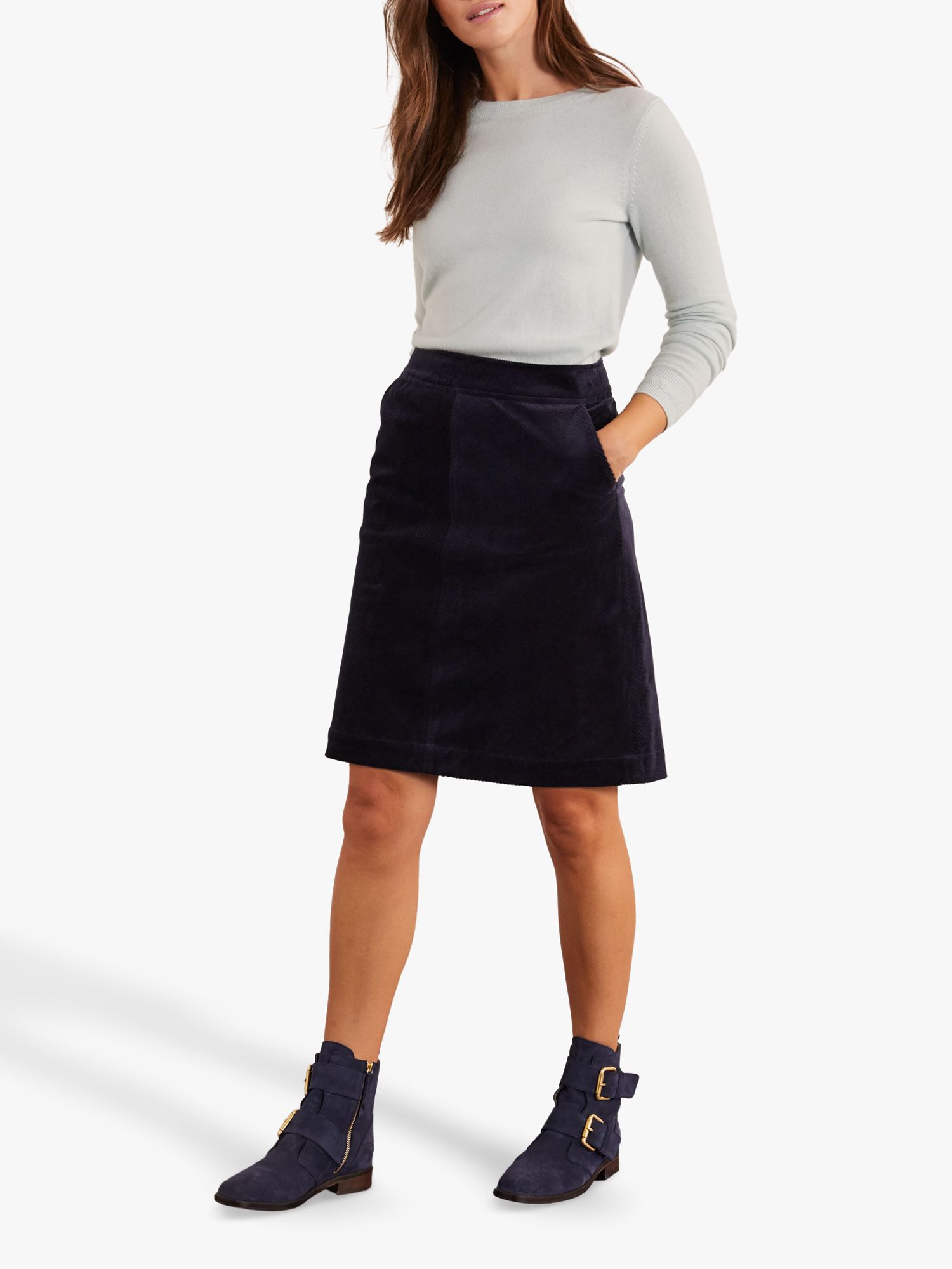 Boden Beresford Cord Skirt
