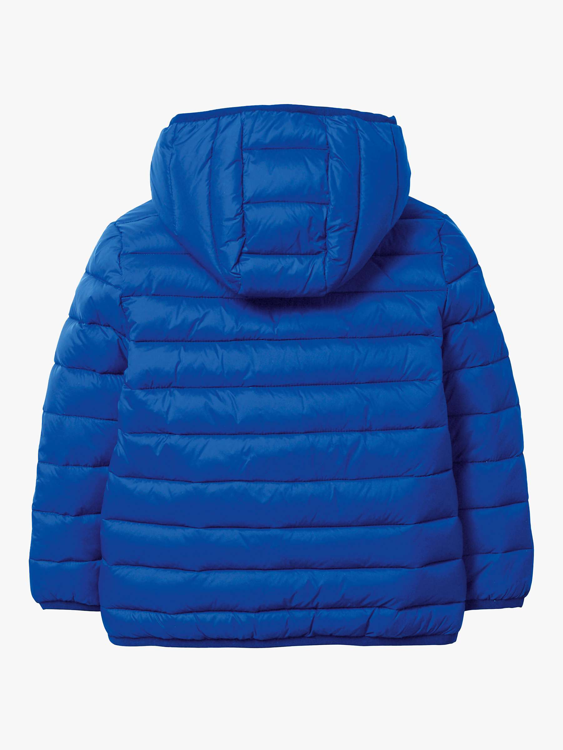 Buy Mini Boden Kids' Cosy Pack- Away Jacket, Brilliant Blue Online at johnlewis.com