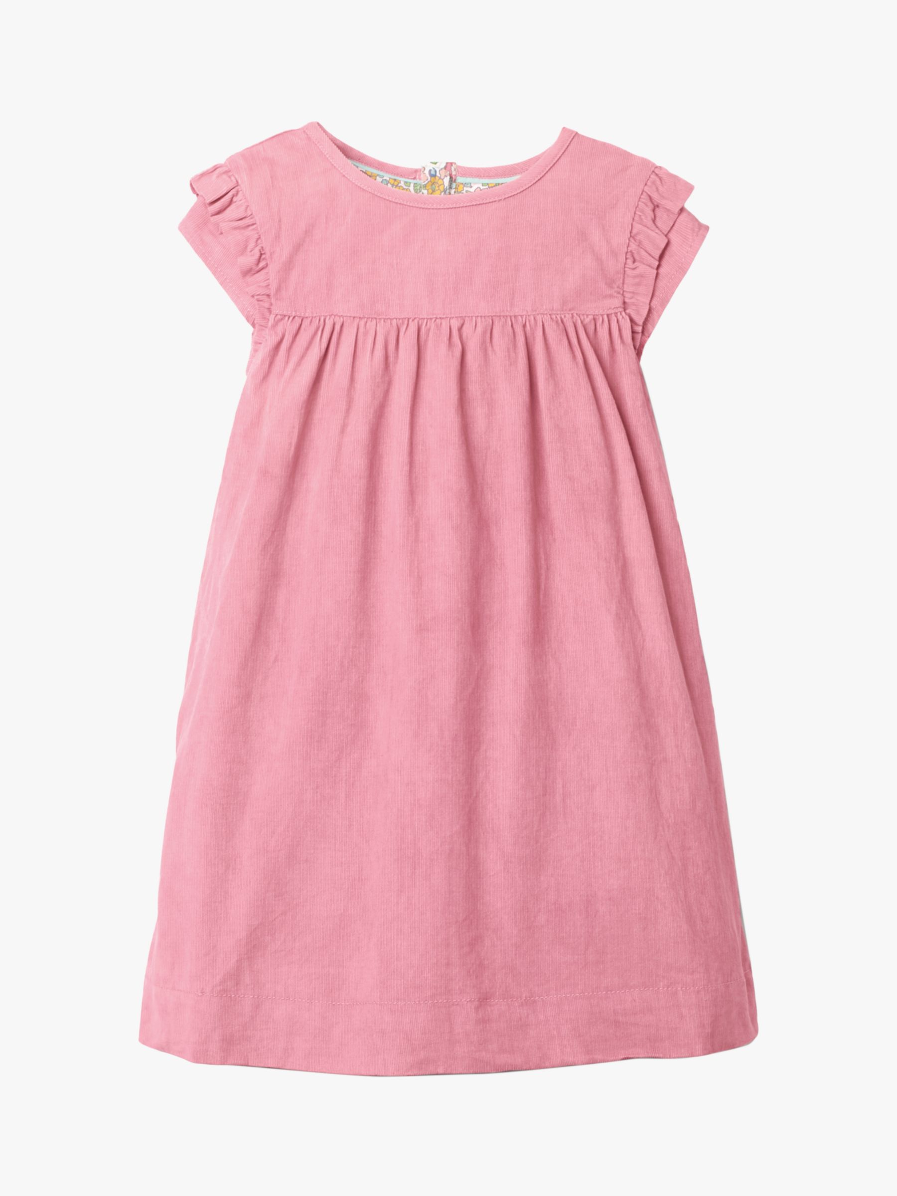 Mini Boden Kids' Easy Day Dress, Formica Pink at John Lewis & Partners