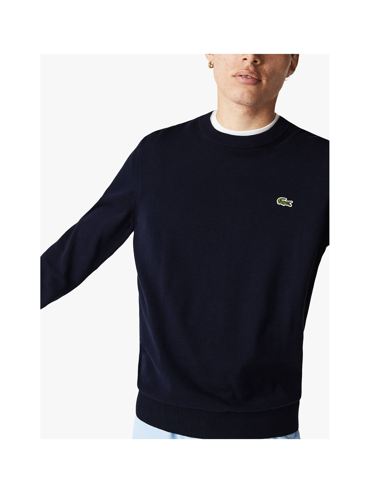 Lacoste Classic Cotton Sweatshirt at John Lewis & Partners