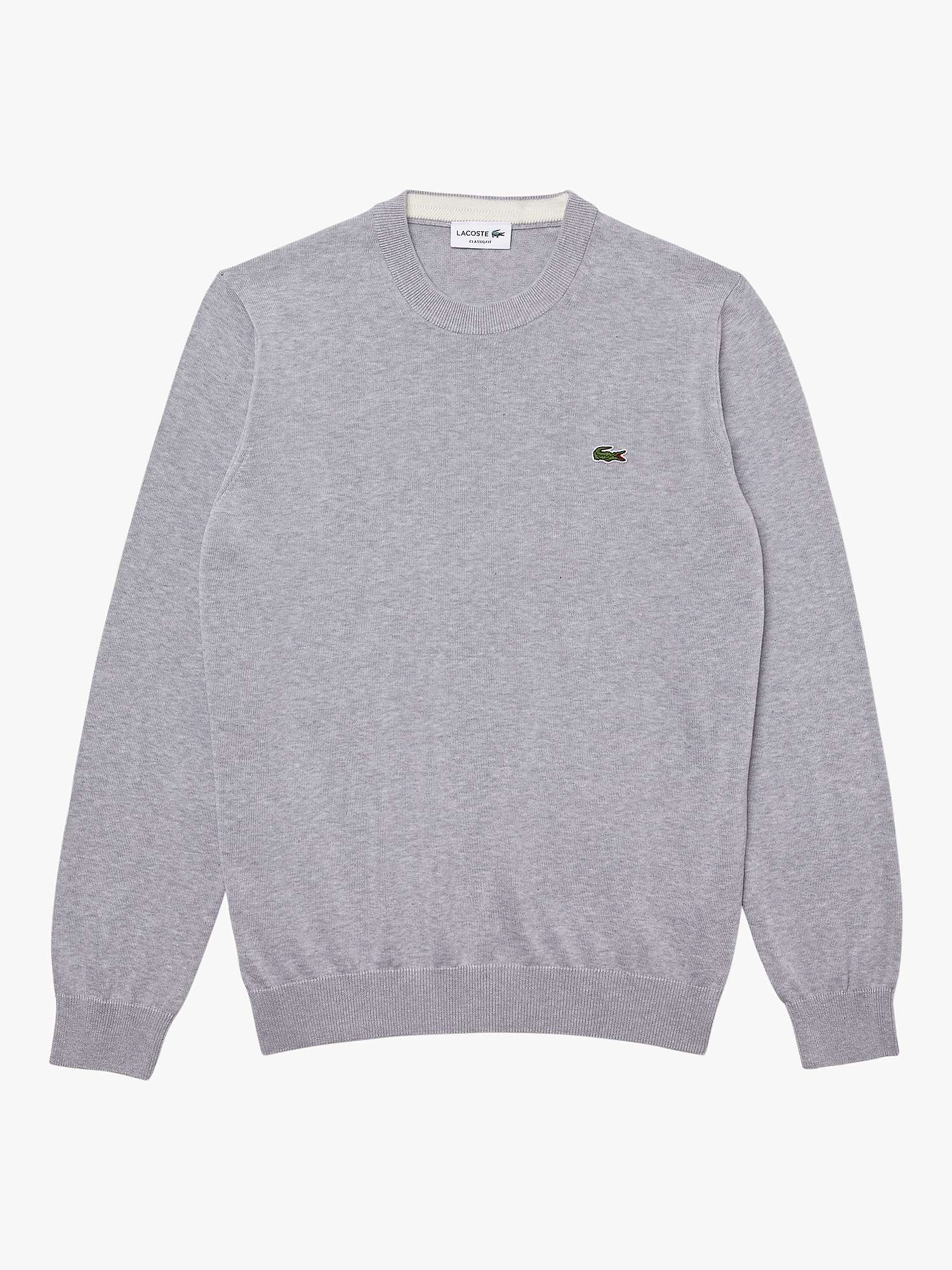 Buy Lacoste Classic Cotton Sweatshirt Online at johnlewis.com