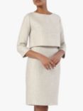 The Fold Northcote Tweed Dress, White