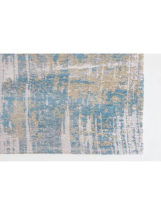Louis De Poortere Streaks Rug, Long Island Blue, L280 x W200 cm