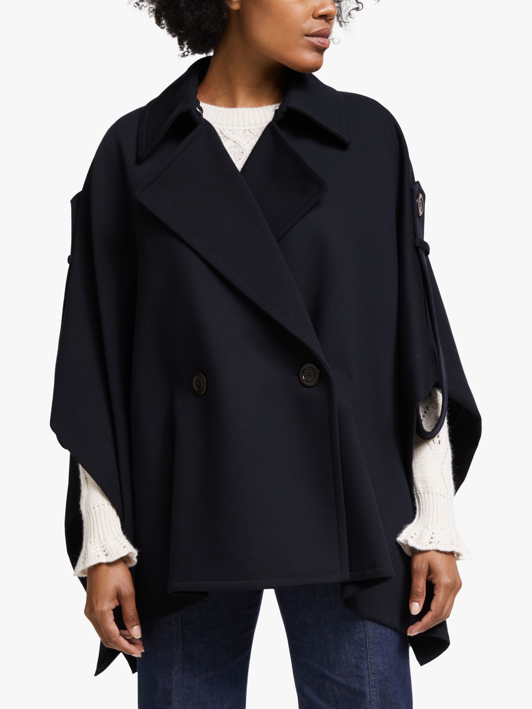 See By Chloé Cape Coat, Blue