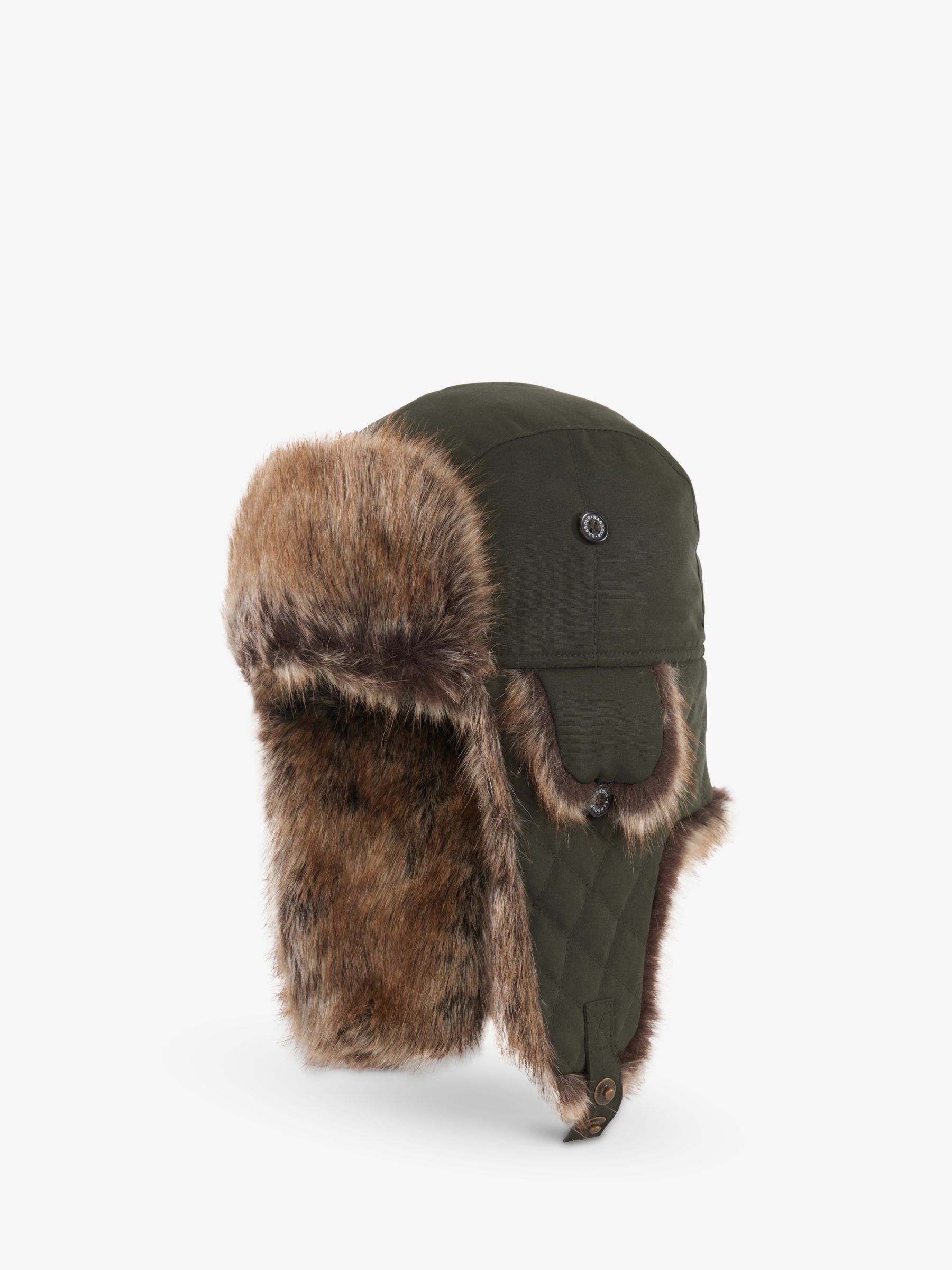 barbour mens trapper hat