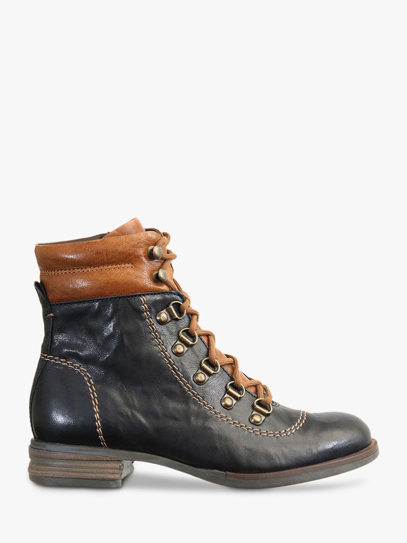 Josef Seibel Sanja 09 Kombi Lace Up Leather Ankle Boots