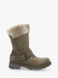 Josef Seibel Marta 51 Vulcano Waterproof Leather Ankle Boots, Brown