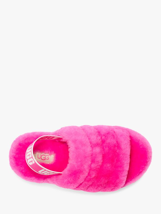 Ugg slippers fluff yeah on sale pink