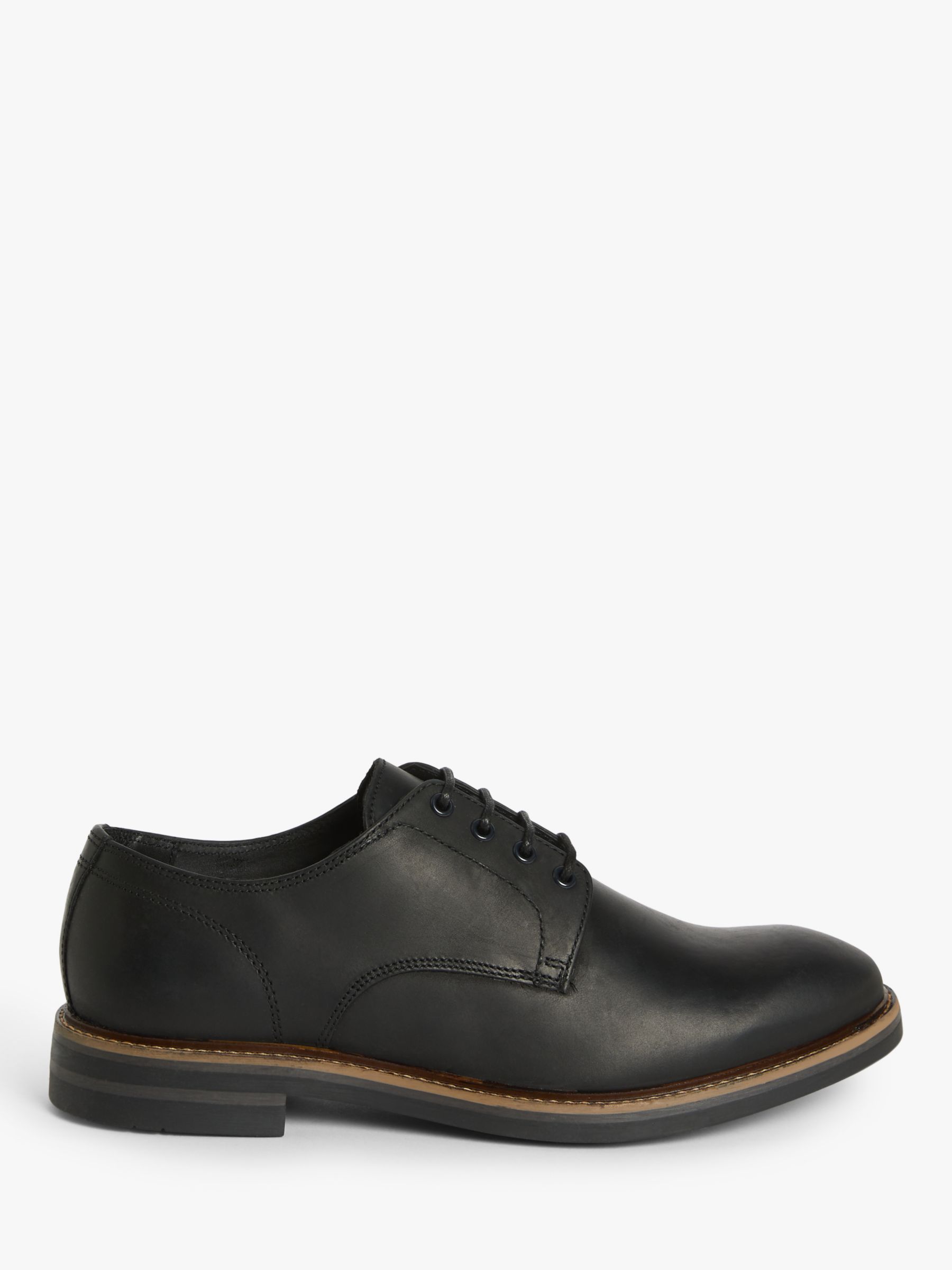 John Lewis & Partners Country Derby Shoes, Black at John Lewis & Partners
