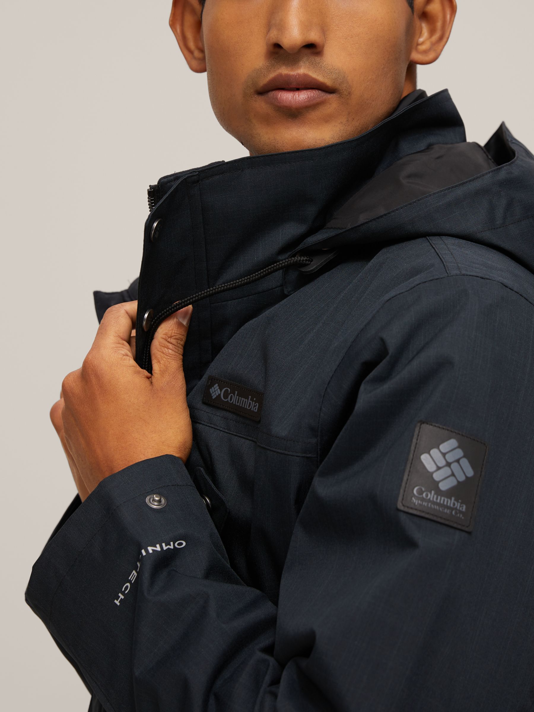 Columbia Horizons Pine™ Interchange Men's Waterproof Jacket, Black