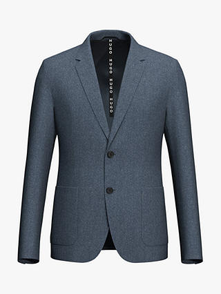 HUGO by Hugo Boss Areltu2041 Wool Blend Slim Fit Suit Jacket