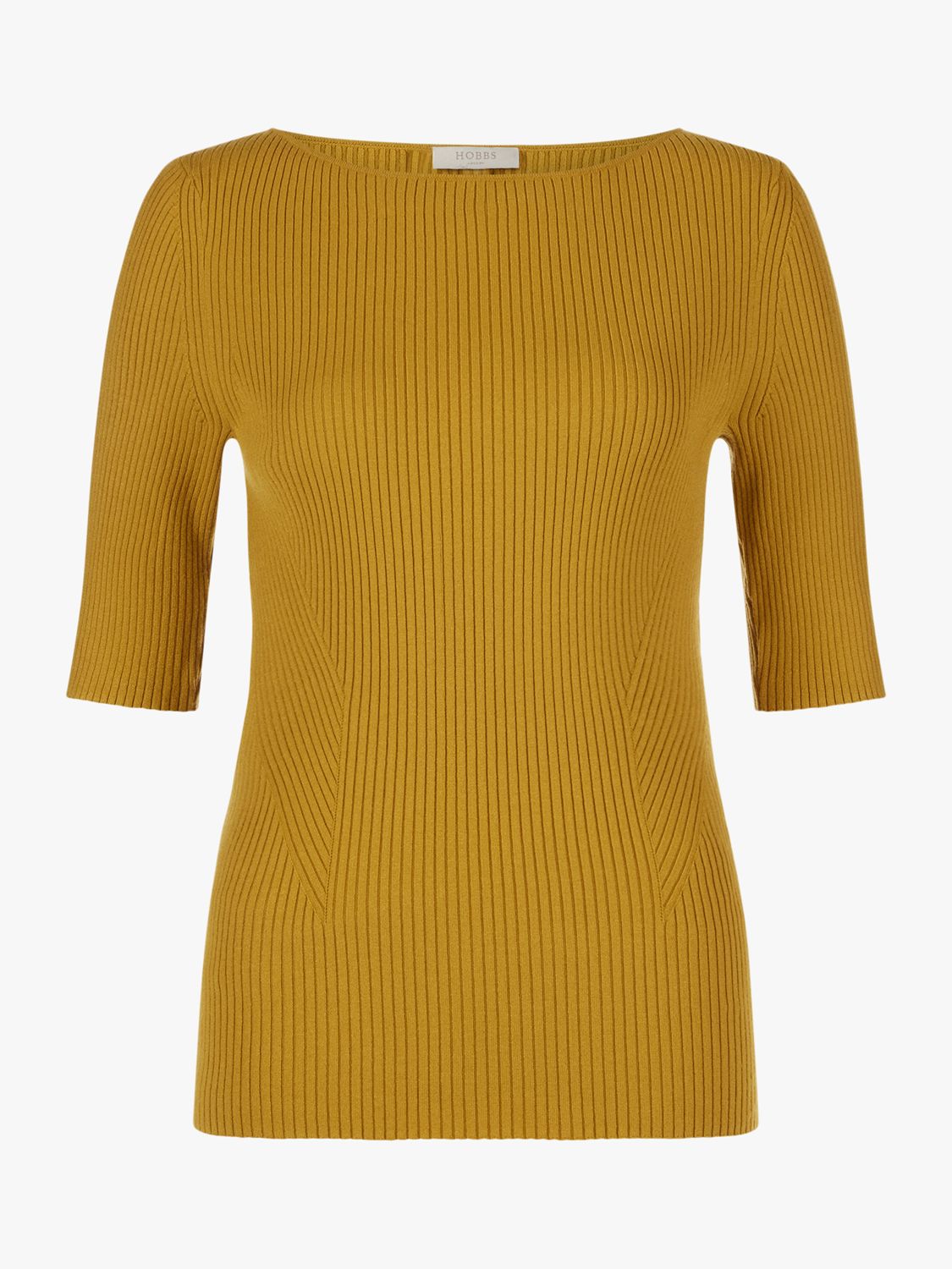 Hobbs Florence Knitted Sweatshirt, Chartreuse
