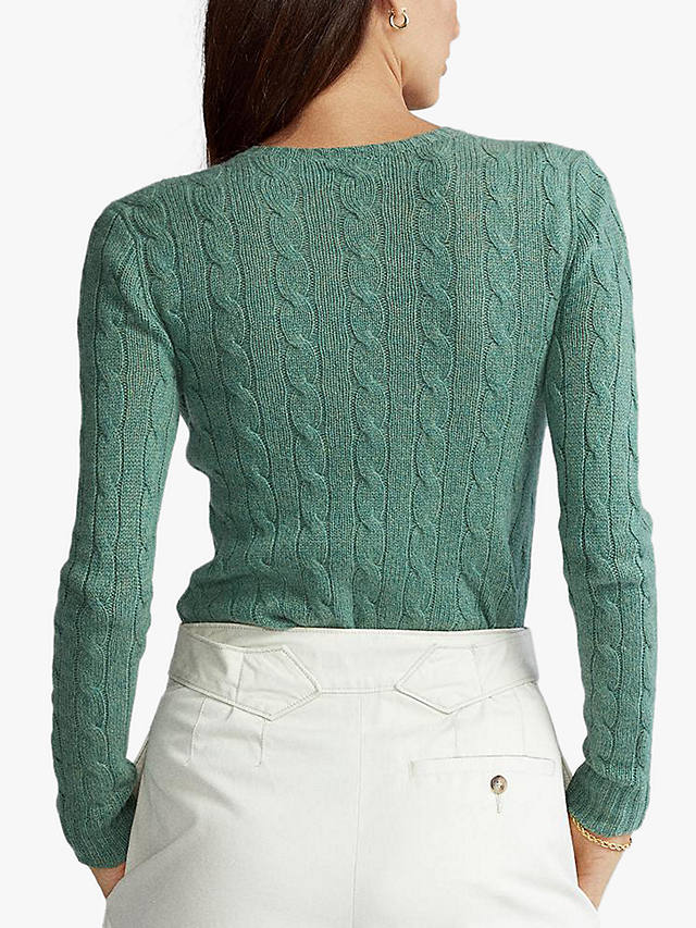 Polo Ralph Lauren Julianna Classic Long Sleeve Sweater, Green