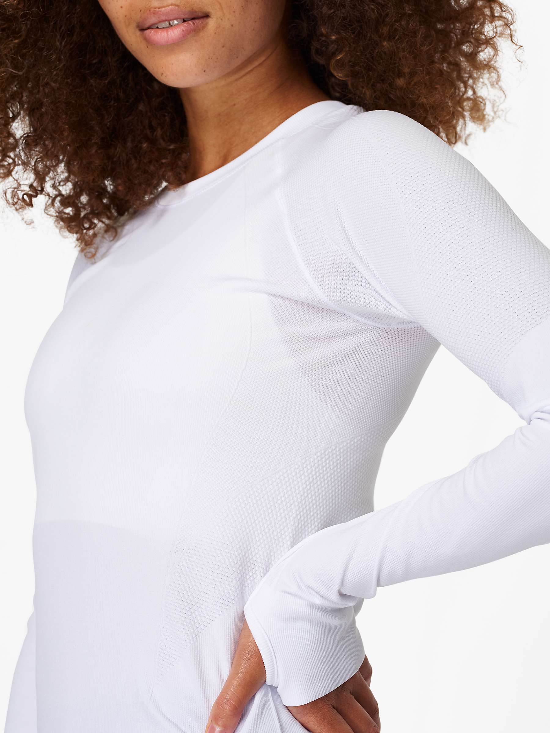 Buy Sweaty Betty Athlete Seamless Long Sleeve Top Online at johnlewis.com