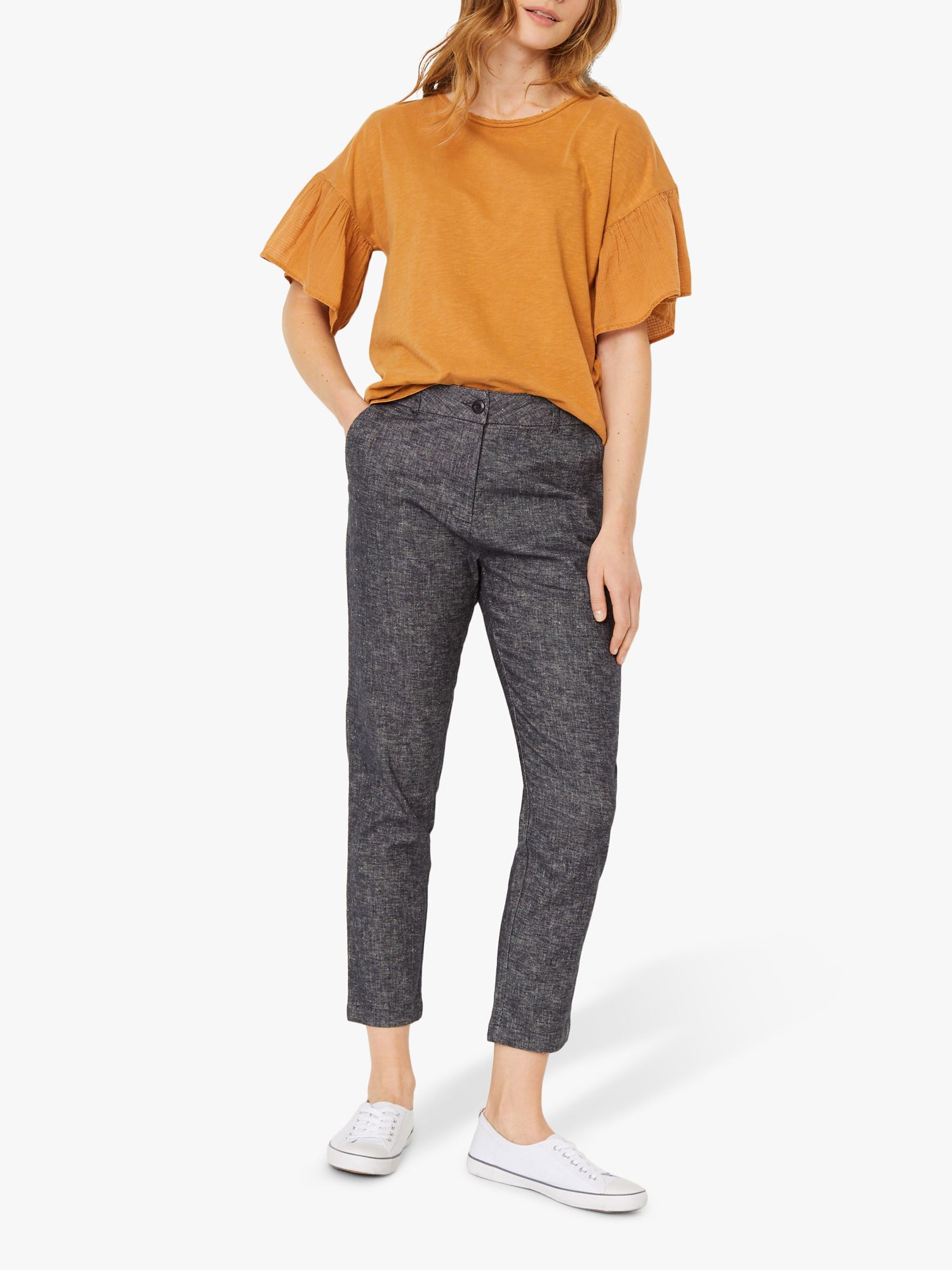 summer cropped trousers