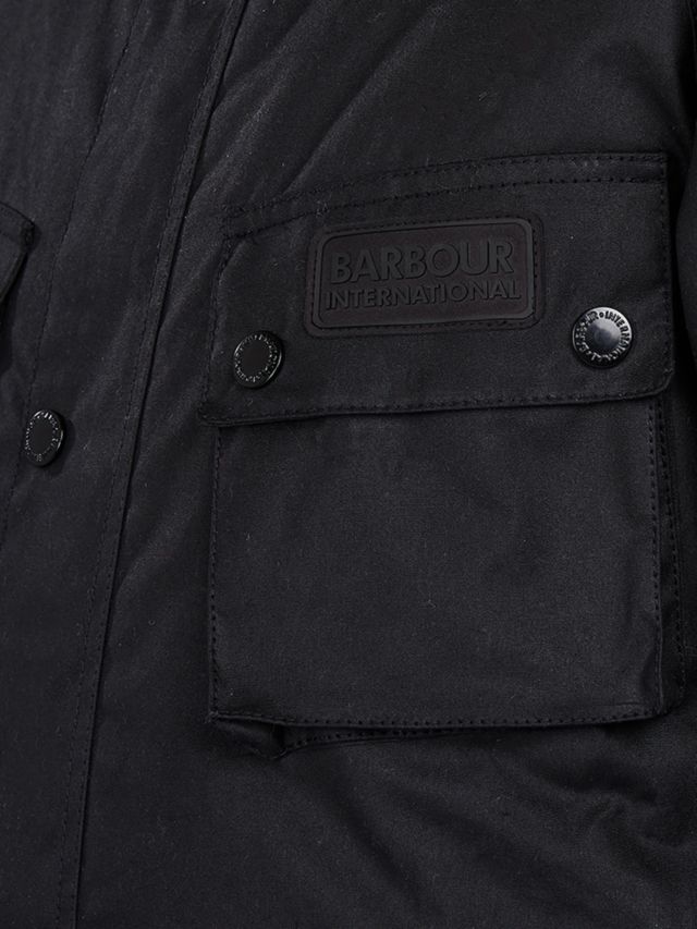 Barbour international race wax parka 2024 jacket