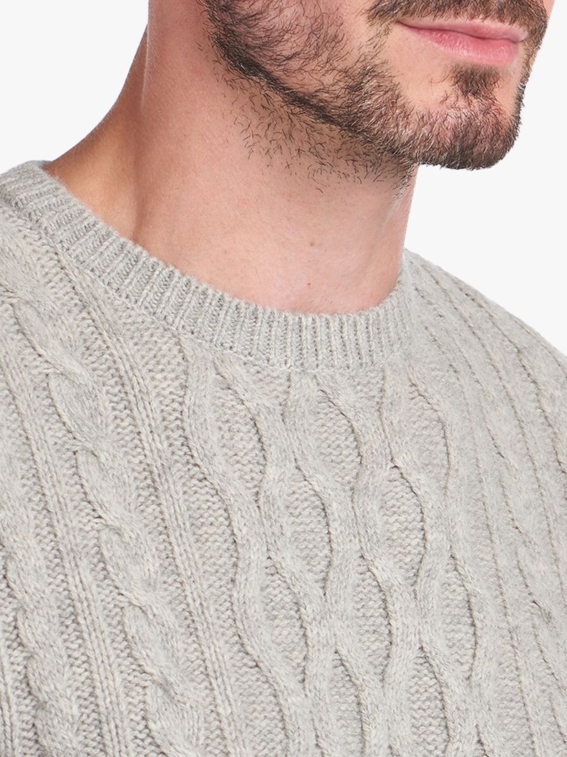 barbour cable knit sweater