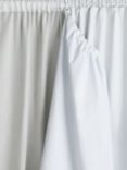 ANYDAY John Lewis & Partners Blackout Lining for Pencil Pleat Curtains, Natural