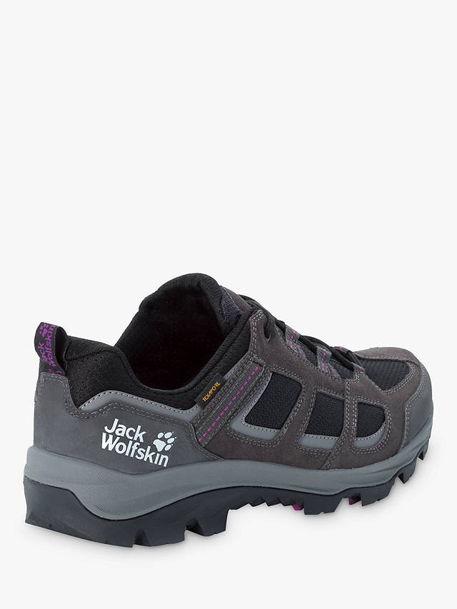 Jack Wolfskin Vojo 3 Texapore Women's Waterproof Walking Shoes, Dark Steel/Purple