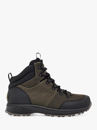 UGG Emmett Waterproof Leather Mid Boots, Khaki