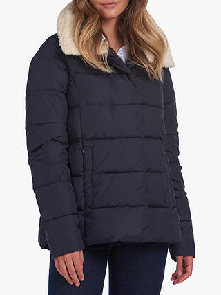 Barbour Wilderness Collection Charlotte Quilted Jacket, Navy