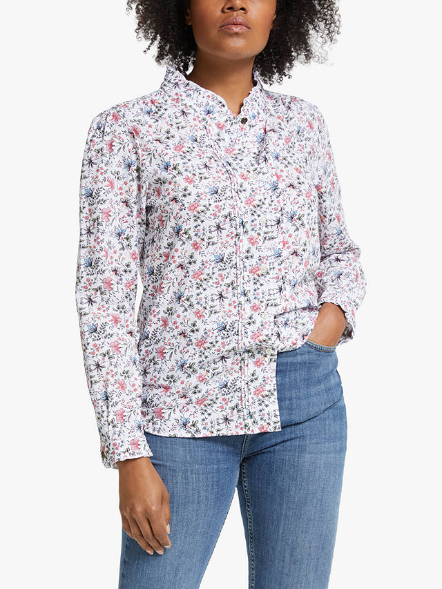 Barbour Laura Ashley Yews Floral Print Shirt, Indienne Print at John ...