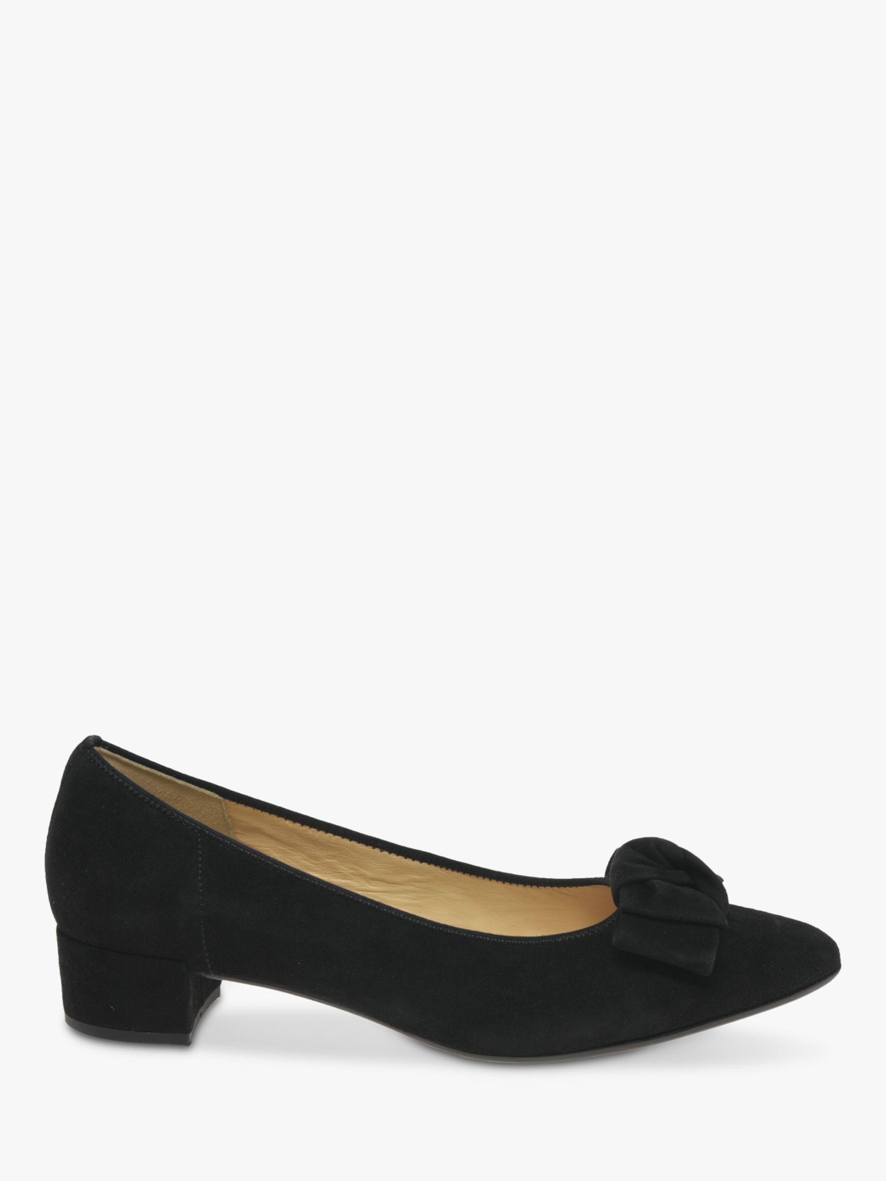 gabor navy blue court shoes