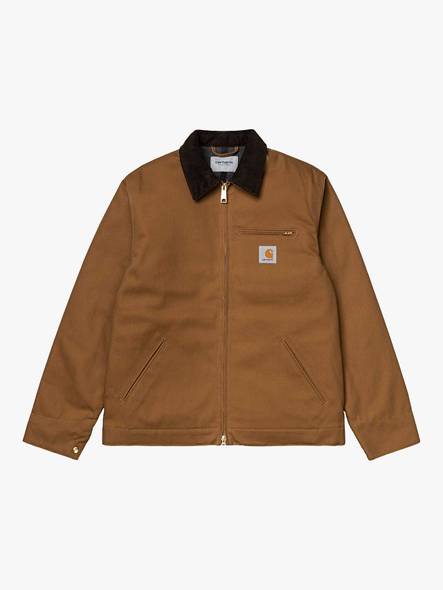 Carhartt WIP Detroit Jacket, Hamilton Brown at John Lewis & Partners