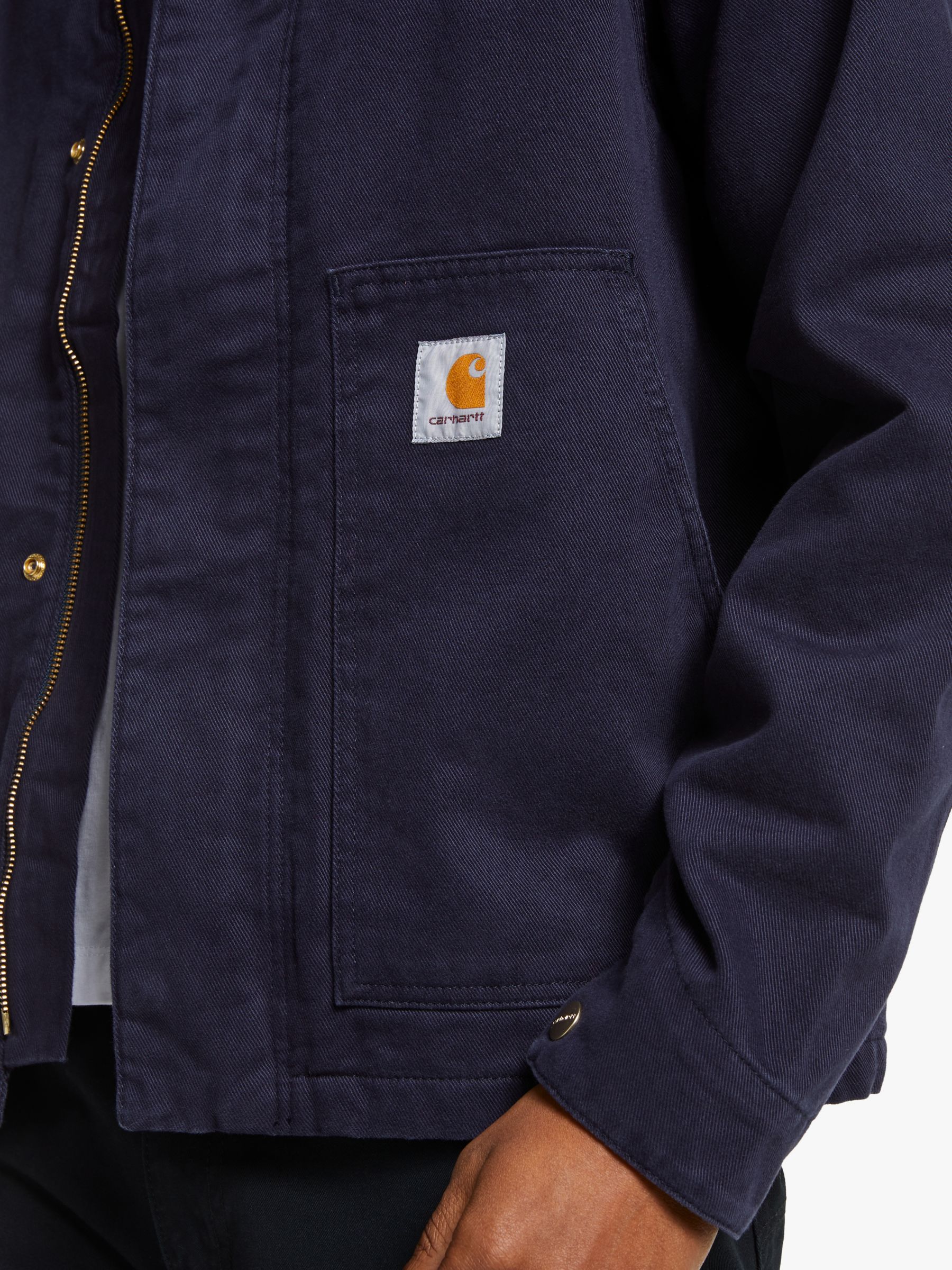 Carhartt WIP Arcan Jacket, Dark Navy at John Lewis & Partners