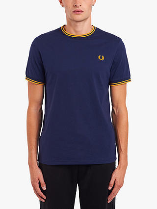 Fred Perry Crew Neck Twin Tipped T-Shirt