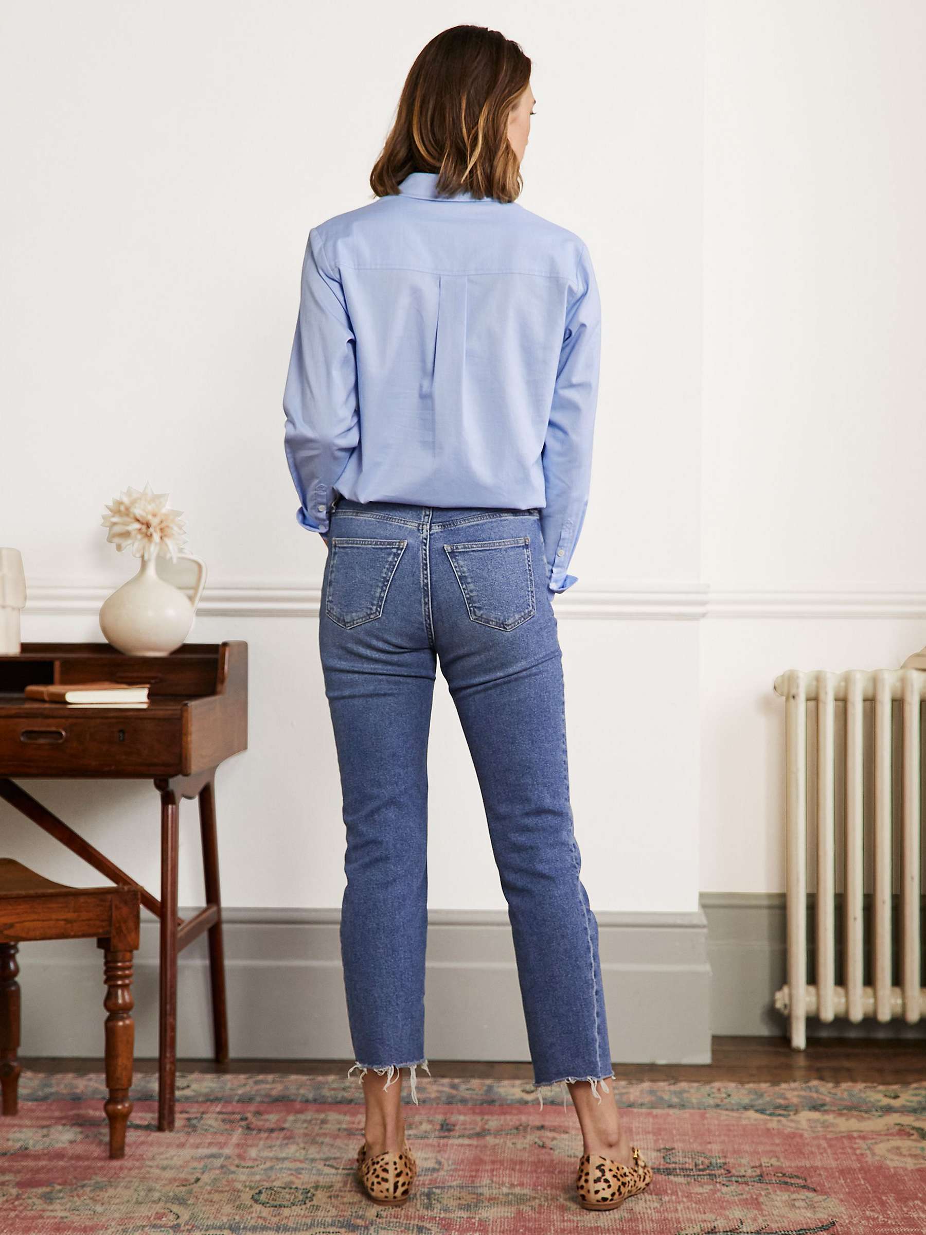 Buy Boden Relaxed Straight Jeans Online at johnlewis.com