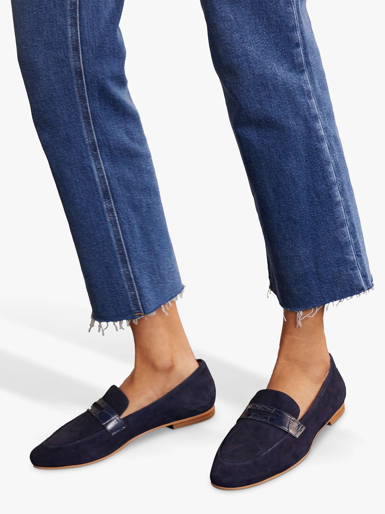 Buy Boden Relaxed Straight Jeans Online at johnlewis.com