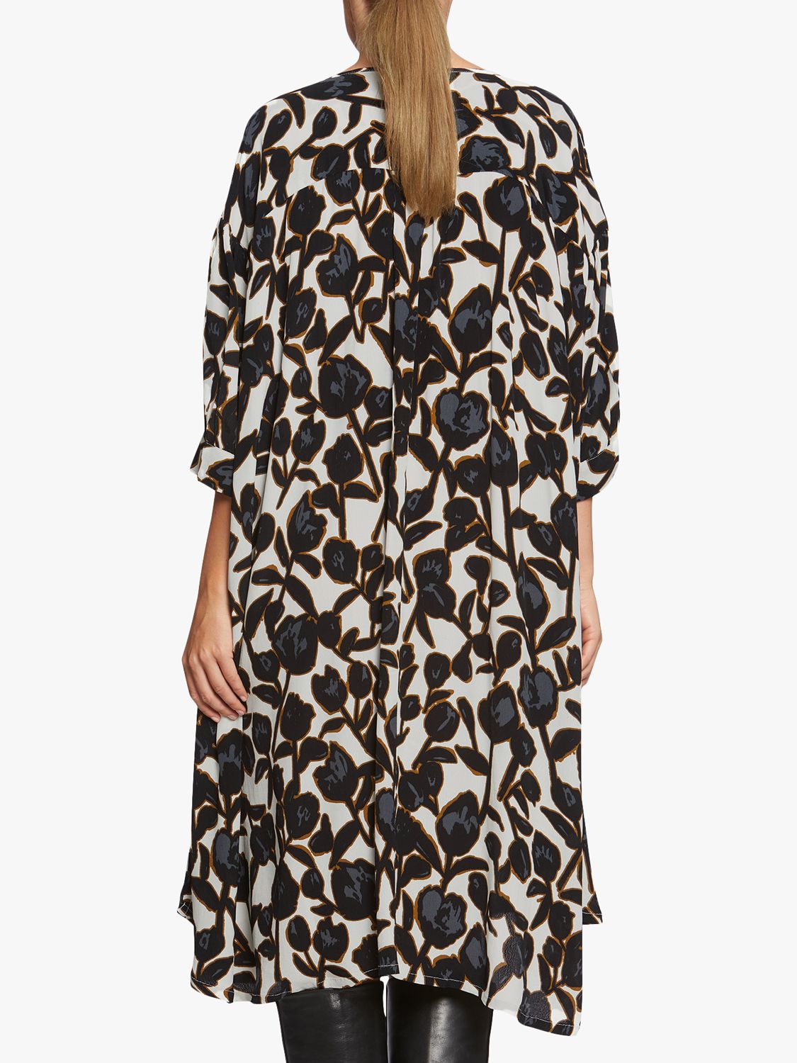 Masai Copenhagen Ninki Floral Print Dress, Tapenade/Multi