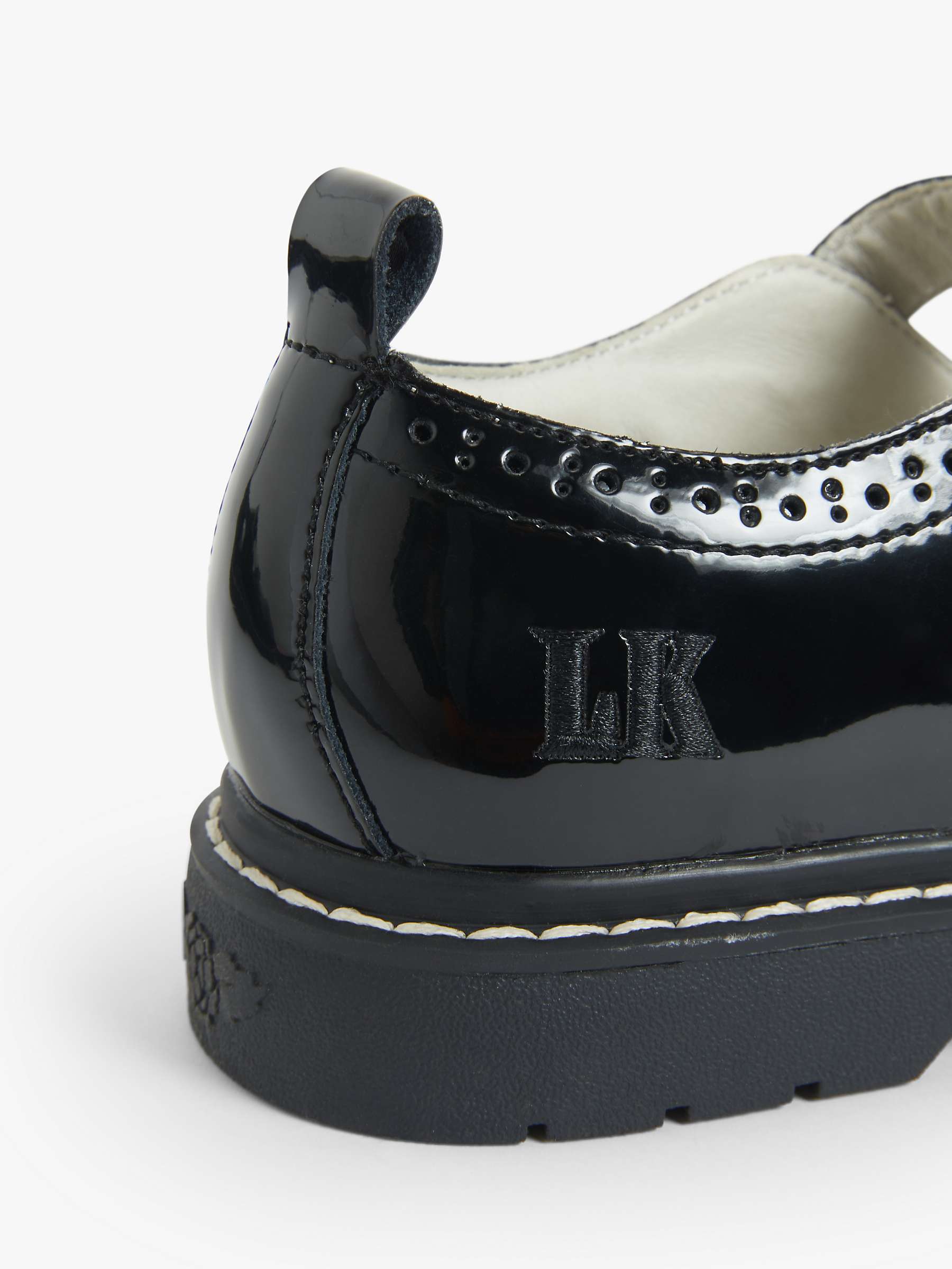 Buy Lelli Kelly Children's Meryl Leather School Shoes, Black Patent Online at johnlewis.com