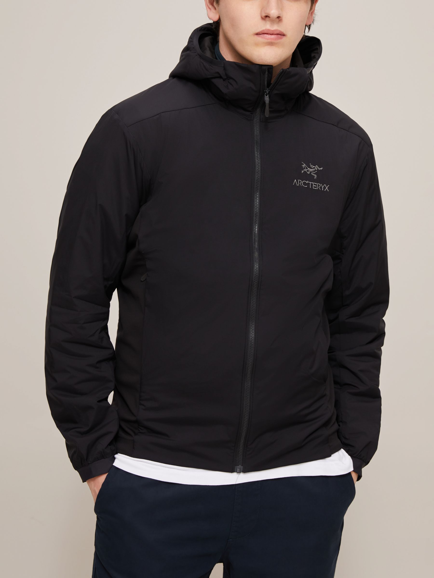 Arc'teryx Atom LT Men's Hooded Jacket, Black at John Lewis & Partners