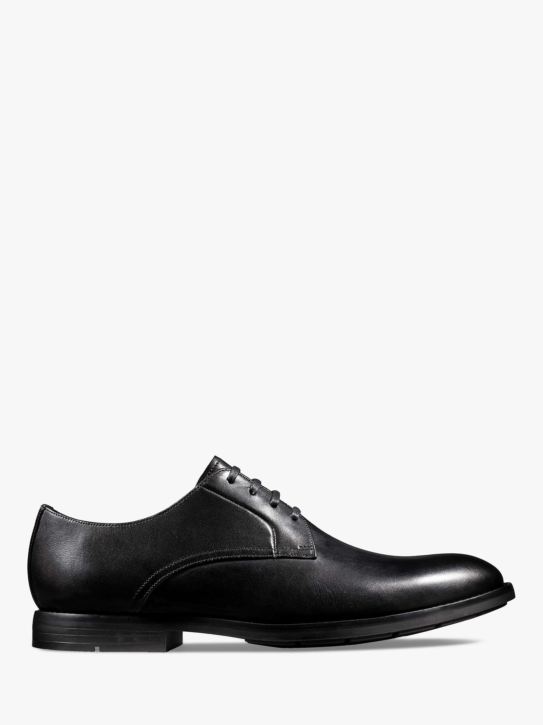 Buy Clarks Ronnie Walk Leather Derby Shoes Online at johnlewis.com
