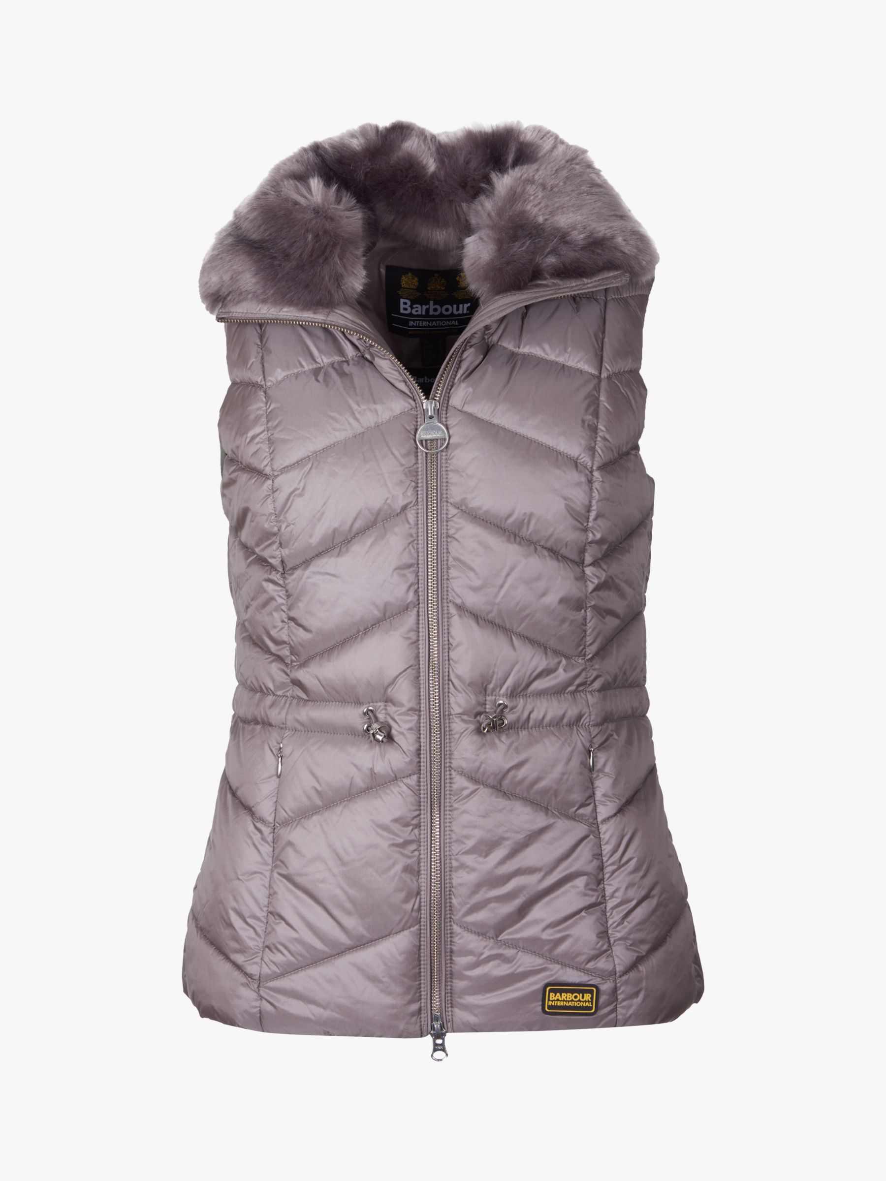 Halfback Quilted Gilet, Grey 