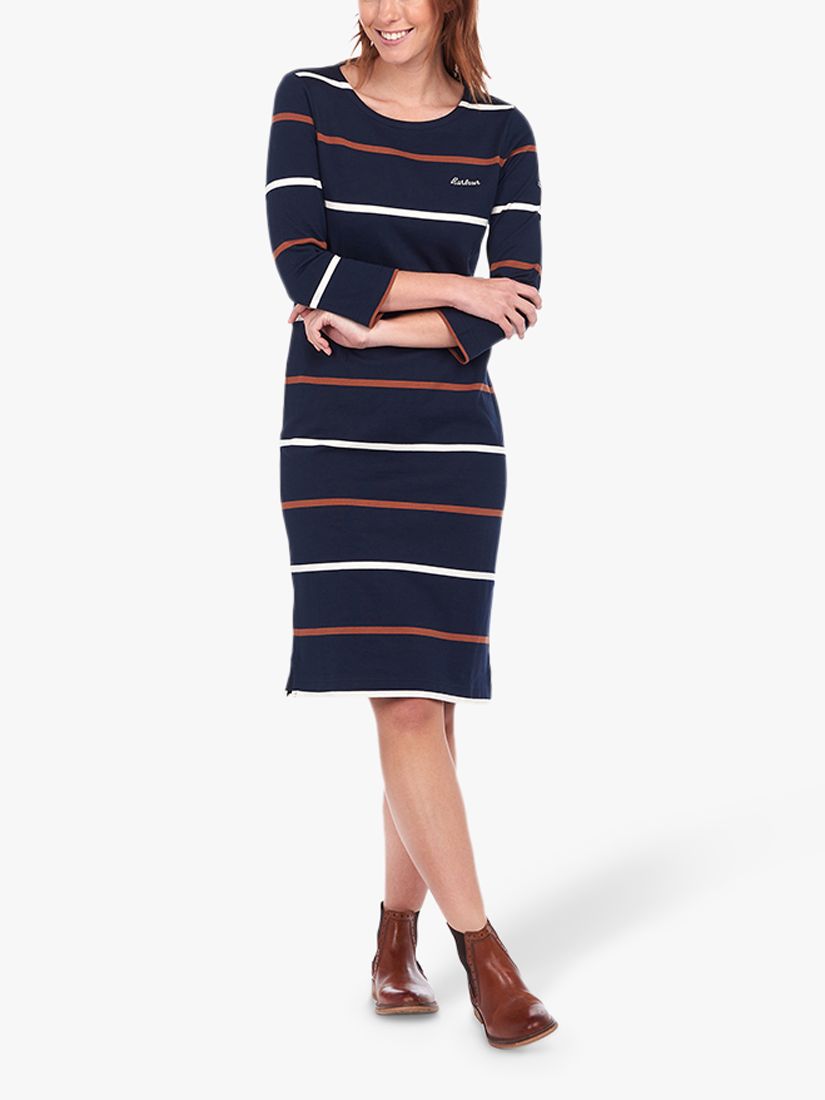 barbour striped dress