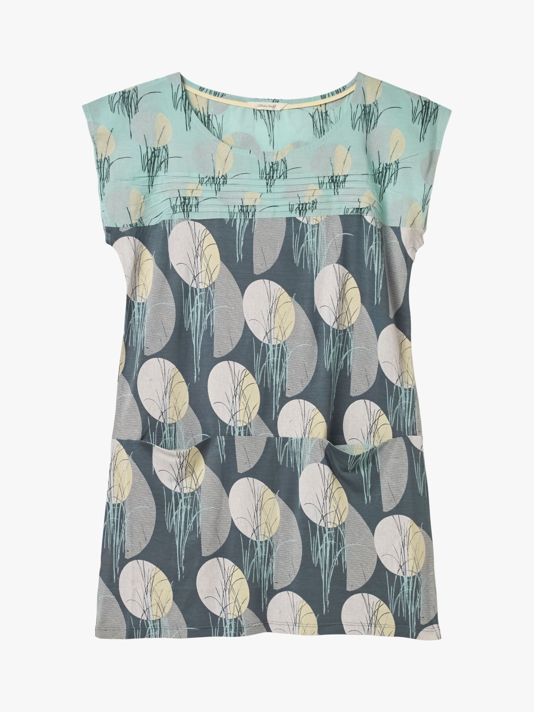 White Stuff Teardrop Jersey Tunic Top at John Lewis & Partners