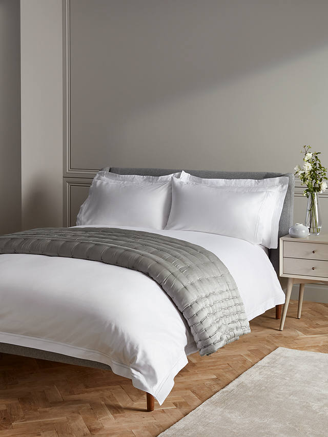 John Lewis Partners Double Stitch 800, Queen Bed Sheets 800 Thread Count