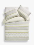 John Lewis Textured and Decorative Fusion Nisha Stripe Duvet Cover Set