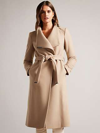 Ted Baker Rose Belted Wool and Cashmere Blend Coat