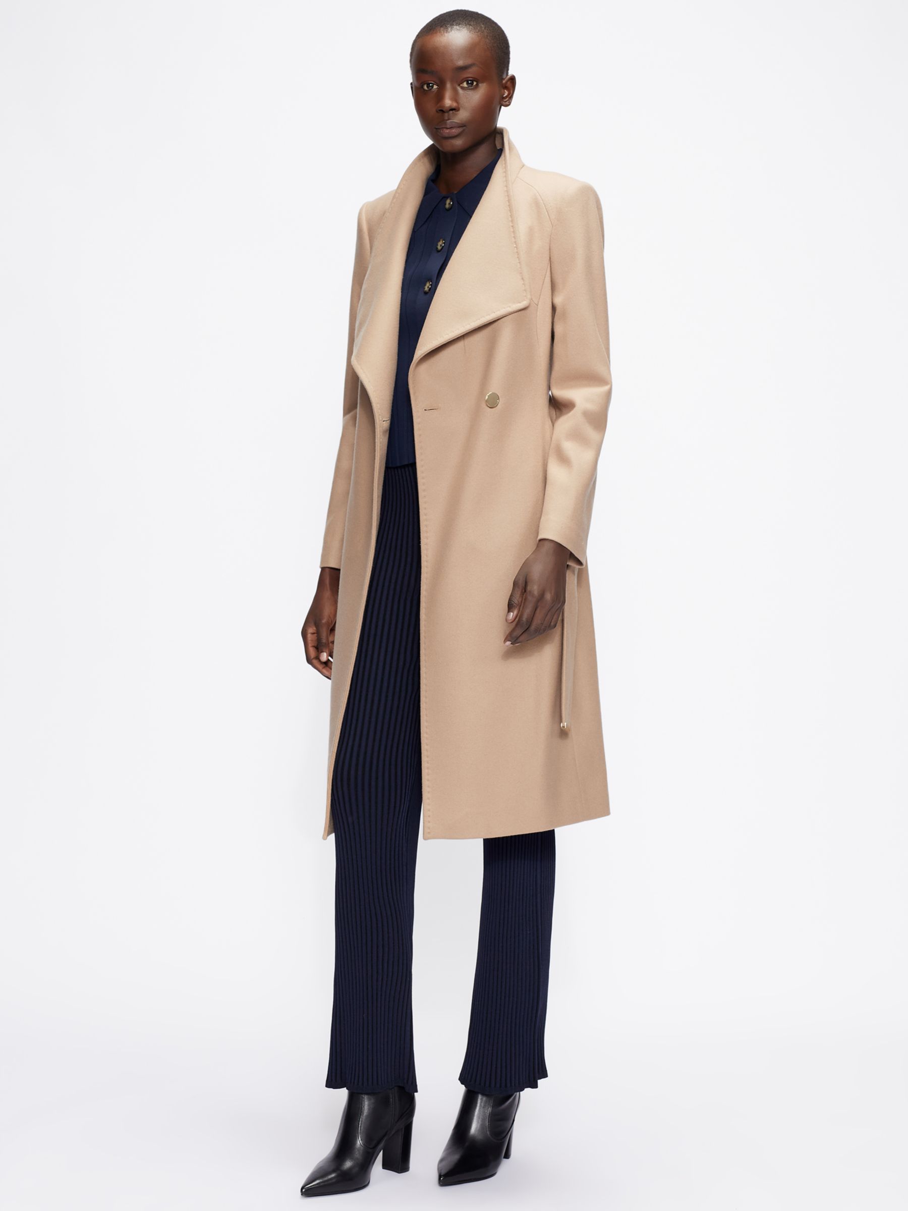 discount 56% Pieces Long coat WOMEN FASHION Coats Casual Brown M 