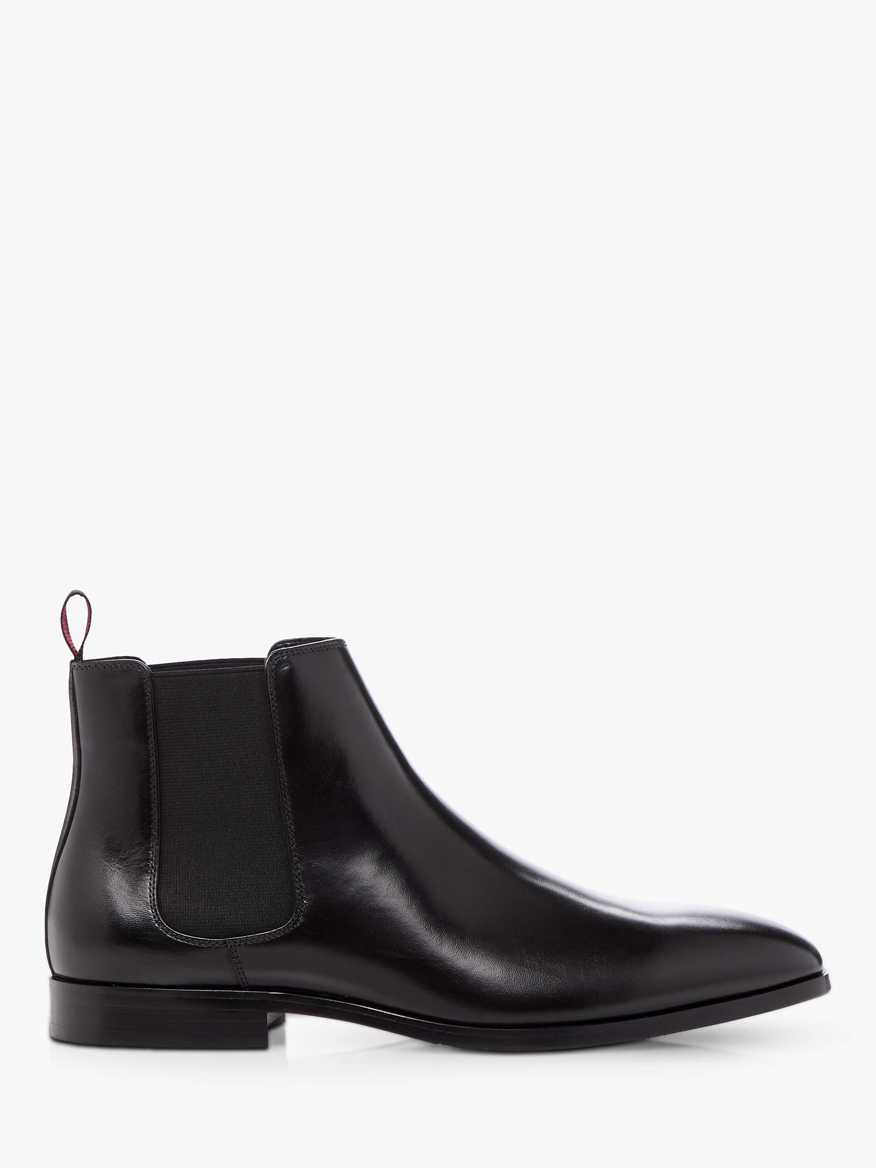 Totême Black Square Toe Leather Chelsea Boots | Browns - Wishupon