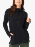 Sweaty Betty Escape Italian Luxe Fleece Hoodie, Black